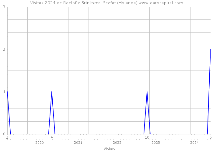 Visitas 2024 de Roelofje Brinksma-Seefat (Holanda) 