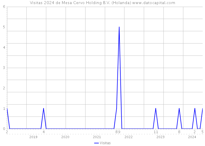 Visitas 2024 de Mesa Cervo Holding B.V. (Holanda) 