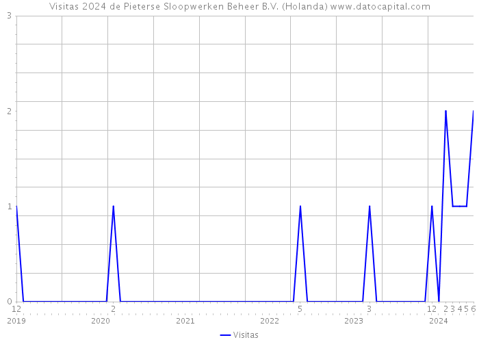 Visitas 2024 de Pieterse Sloopwerken Beheer B.V. (Holanda) 