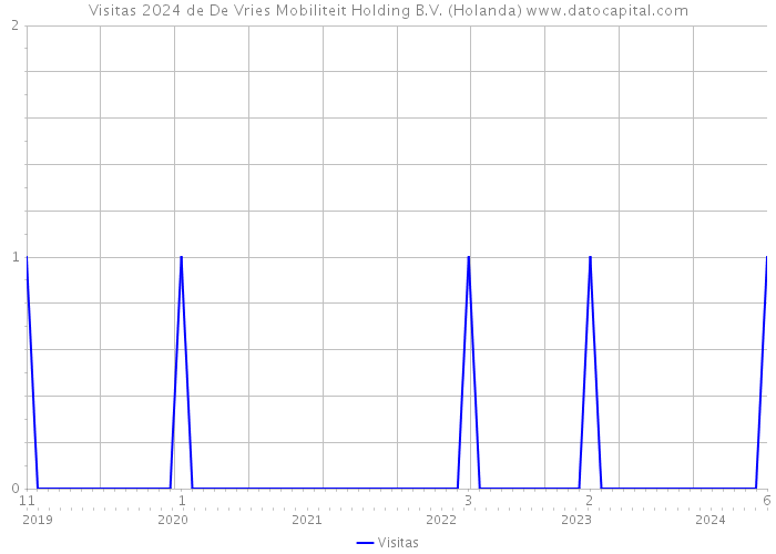 Visitas 2024 de De Vries Mobiliteit Holding B.V. (Holanda) 