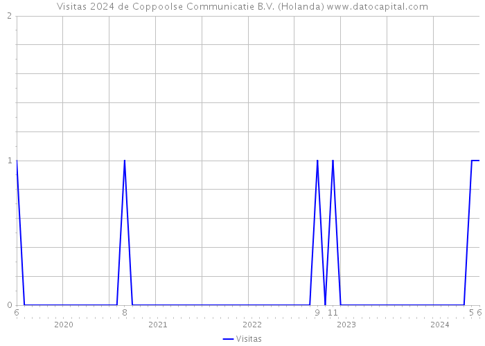 Visitas 2024 de Coppoolse Communicatie B.V. (Holanda) 