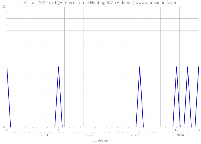 Visitas 2024 de MJH International Holding B.V. (Holanda) 