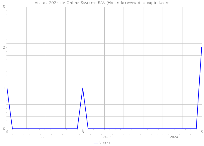 Visitas 2024 de Online Systems B.V. (Holanda) 