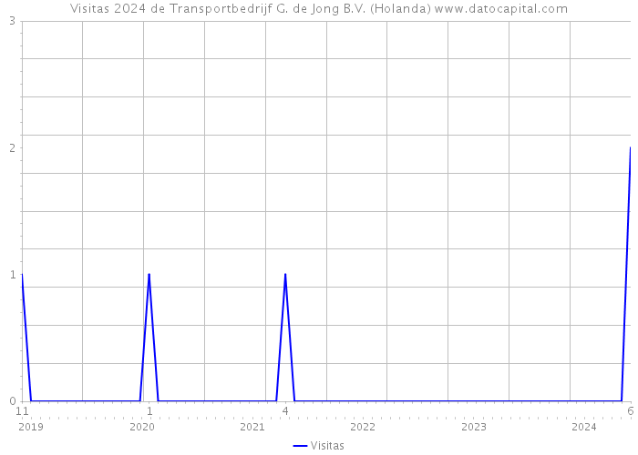 Visitas 2024 de Transportbedrijf G. de Jong B.V. (Holanda) 