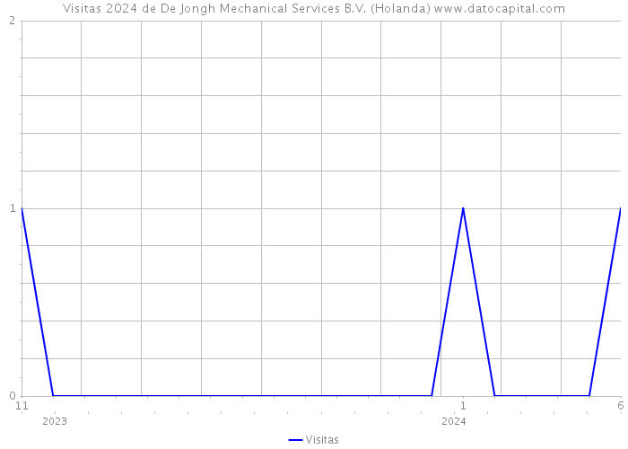 Visitas 2024 de De Jongh Mechanical Services B.V. (Holanda) 