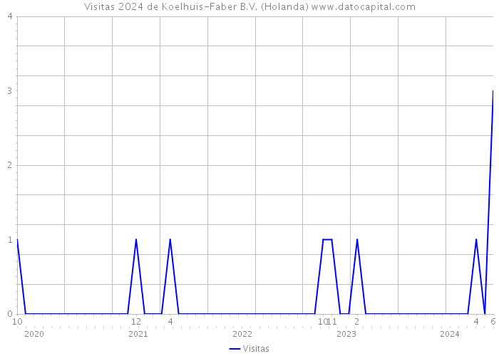 Visitas 2024 de Koelhuis-Faber B.V. (Holanda) 