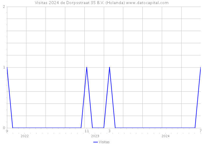 Visitas 2024 de Dorpsstraat 35 B.V. (Holanda) 