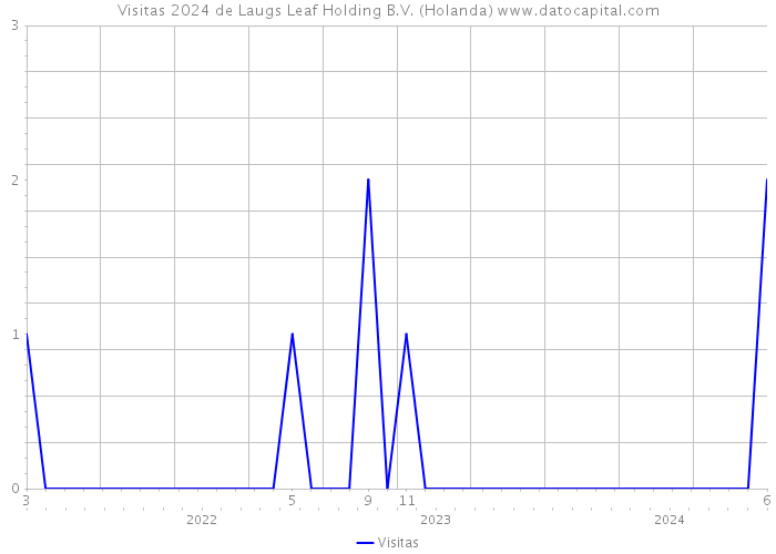 Visitas 2024 de Laugs Leaf Holding B.V. (Holanda) 