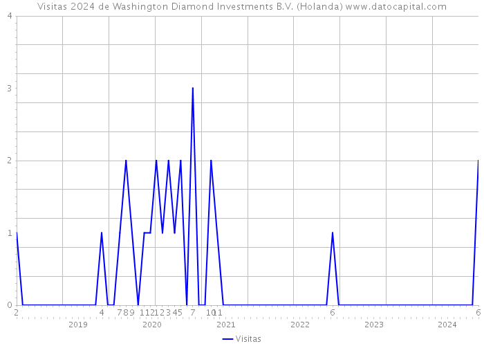 Visitas 2024 de Washington Diamond Investments B.V. (Holanda) 