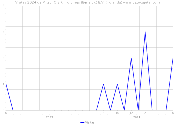 Visitas 2024 de Mitsui O.S.K. Holdings (Benelux) B.V. (Holanda) 