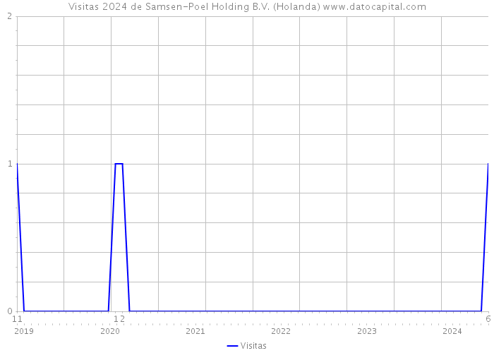 Visitas 2024 de Samsen-Poel Holding B.V. (Holanda) 