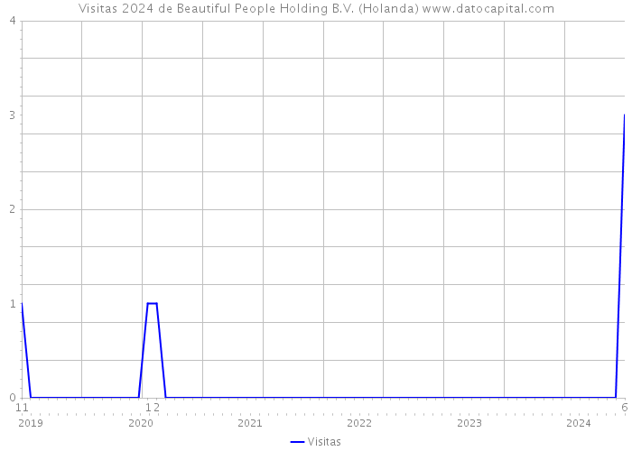Visitas 2024 de Beautiful People Holding B.V. (Holanda) 