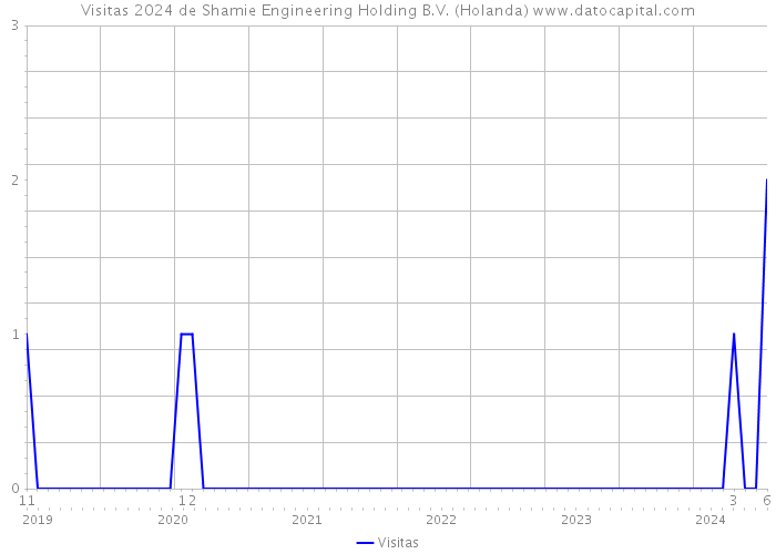 Visitas 2024 de Shamie Engineering Holding B.V. (Holanda) 