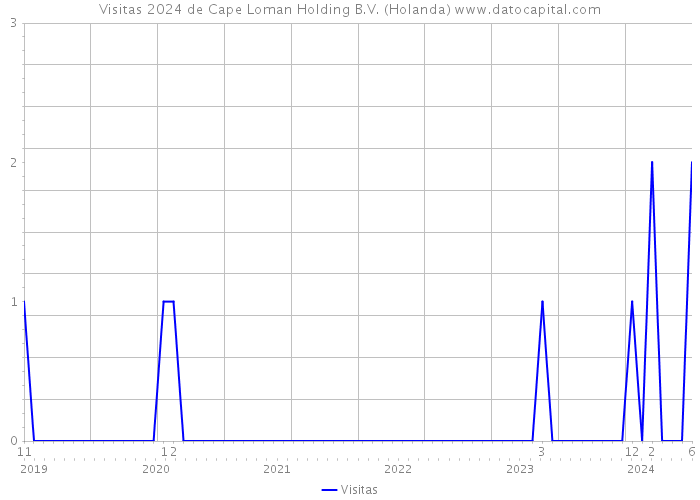 Visitas 2024 de Cape Loman Holding B.V. (Holanda) 