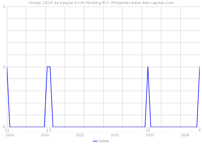 Visitas 2024 de Kaspar Koch Holding B.V. (Holanda) 