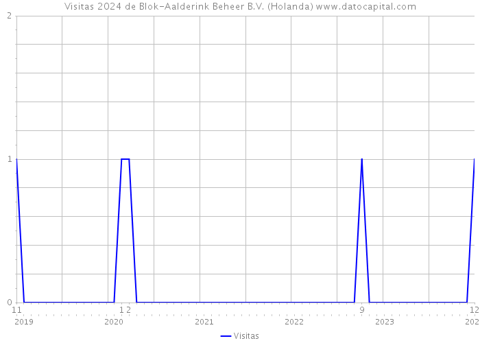 Visitas 2024 de Blok-Aalderink Beheer B.V. (Holanda) 