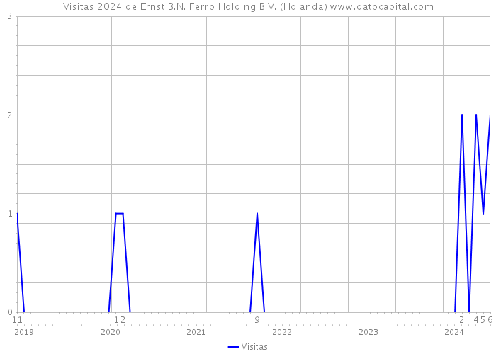 Visitas 2024 de Ernst B.N. Ferro Holding B.V. (Holanda) 