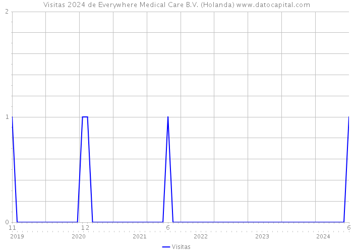Visitas 2024 de Everywhere Medical Care B.V. (Holanda) 