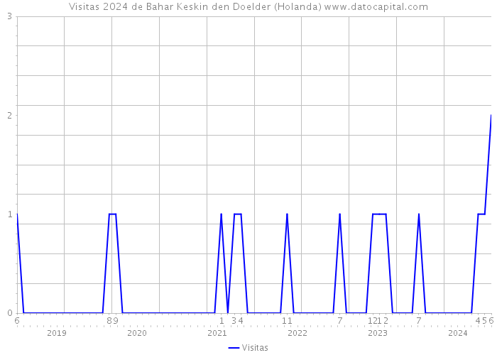 Visitas 2024 de Bahar Keskin den Doelder (Holanda) 