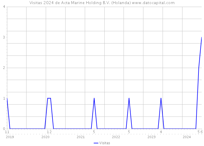 Visitas 2024 de Acta Marine Holding B.V. (Holanda) 