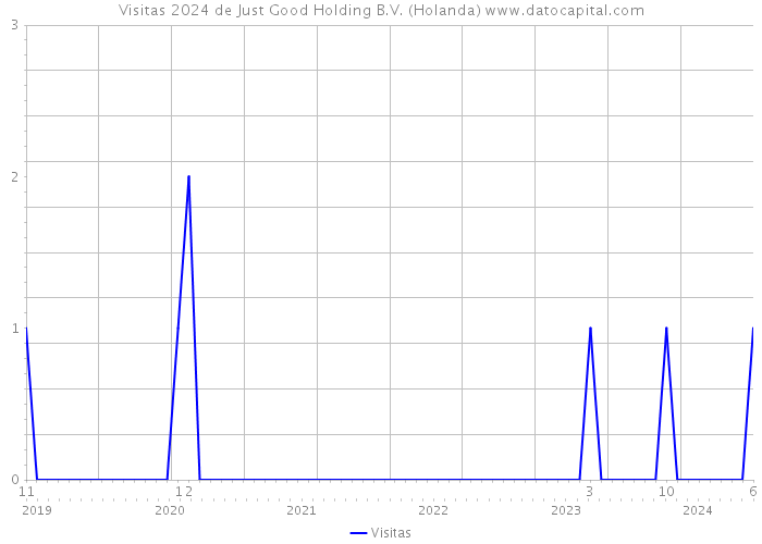 Visitas 2024 de Just Good Holding B.V. (Holanda) 