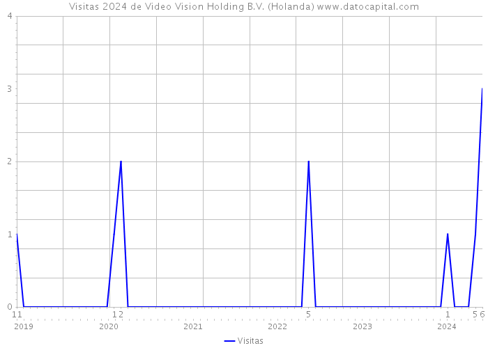 Visitas 2024 de Video Vision Holding B.V. (Holanda) 