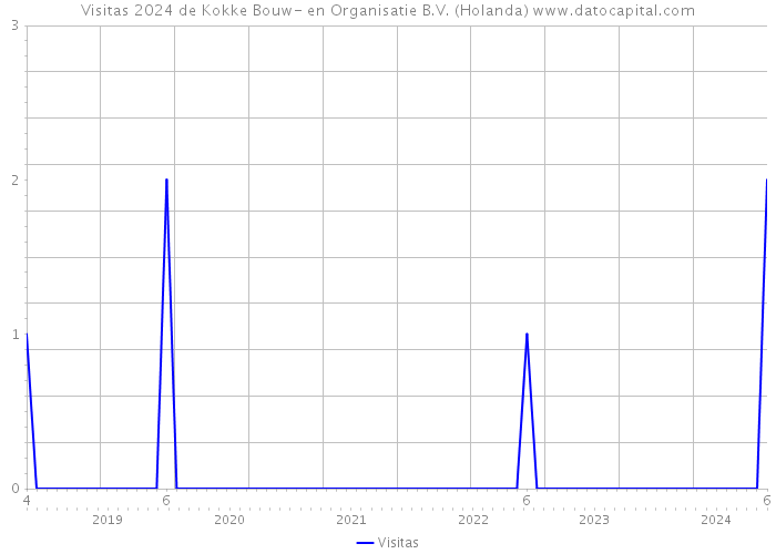 Visitas 2024 de Kokke Bouw- en Organisatie B.V. (Holanda) 