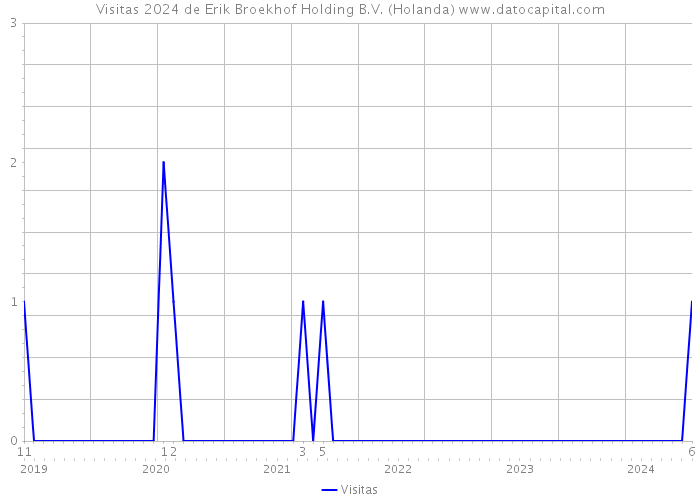 Visitas 2024 de Erik Broekhof Holding B.V. (Holanda) 