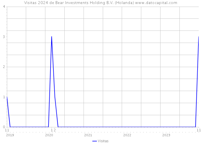Visitas 2024 de Bear Investments Holding B.V. (Holanda) 