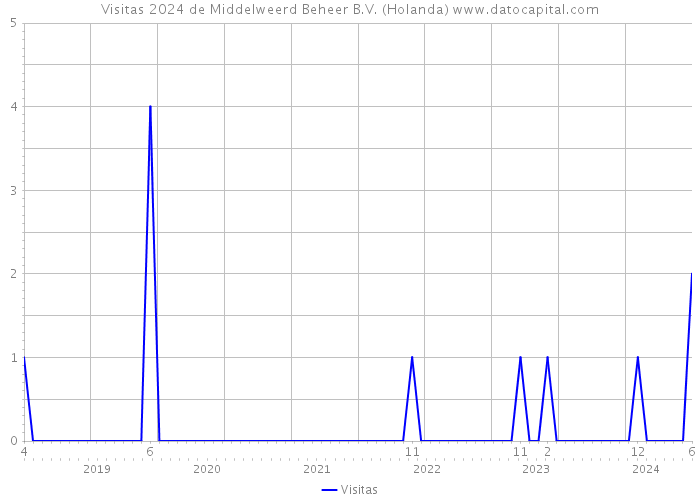 Visitas 2024 de Middelweerd Beheer B.V. (Holanda) 