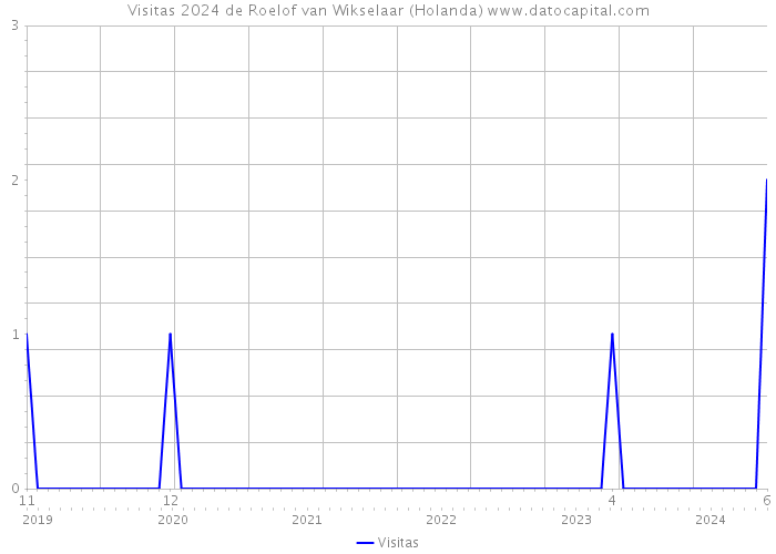 Visitas 2024 de Roelof van Wikselaar (Holanda) 