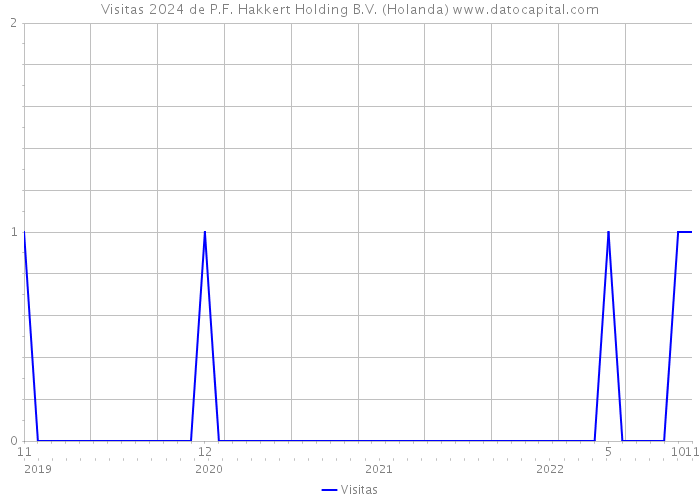 Visitas 2024 de P.F. Hakkert Holding B.V. (Holanda) 