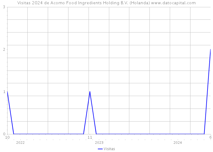 Visitas 2024 de Acomo Food Ingredients Holding B.V. (Holanda) 