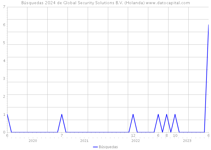 Búsquedas 2024 de Global Security Solutions B.V. (Holanda) 