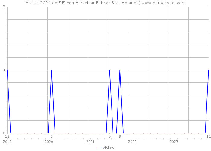 Visitas 2024 de F.E. van Harselaar Beheer B.V. (Holanda) 