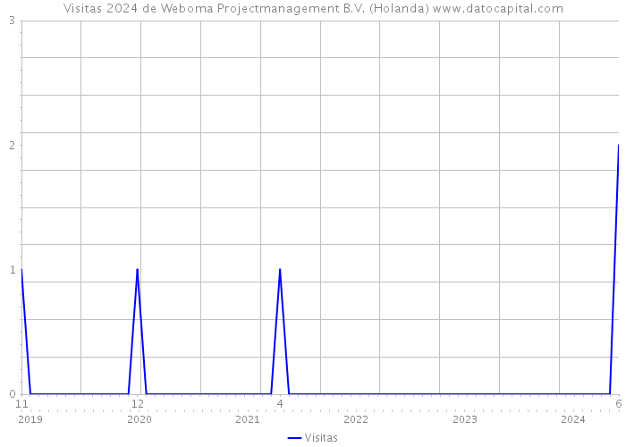 Visitas 2024 de Weboma Projectmanagement B.V. (Holanda) 