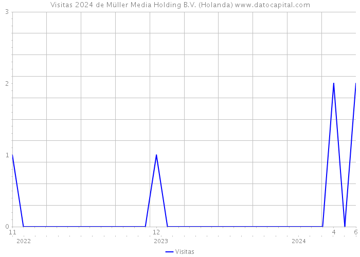 Visitas 2024 de Müller Media Holding B.V. (Holanda) 