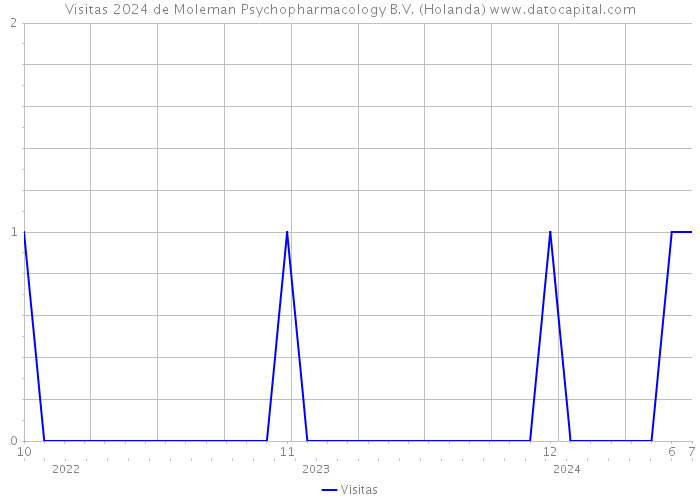 Visitas 2024 de Moleman Psychopharmacology B.V. (Holanda) 