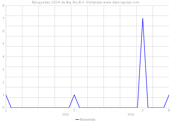 Búsquedas 2024 de Big Sky B.V. (Holanda) 