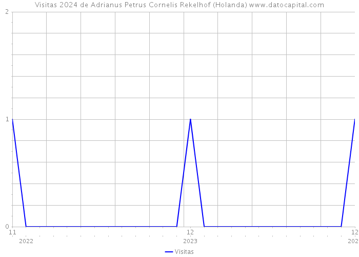 Visitas 2024 de Adrianus Petrus Cornelis Rekelhof (Holanda) 