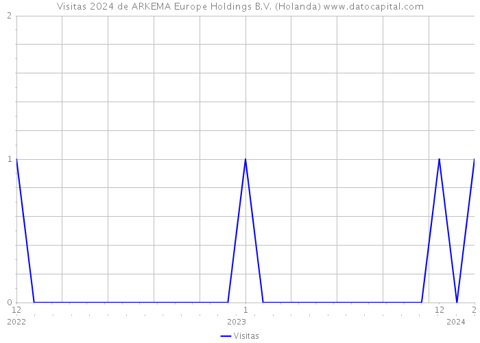 Visitas 2024 de ARKEMA Europe Holdings B.V. (Holanda) 