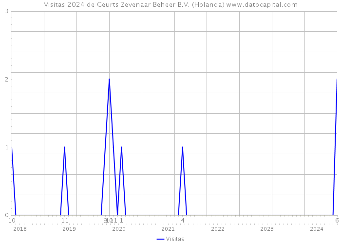 Visitas 2024 de Geurts Zevenaar Beheer B.V. (Holanda) 