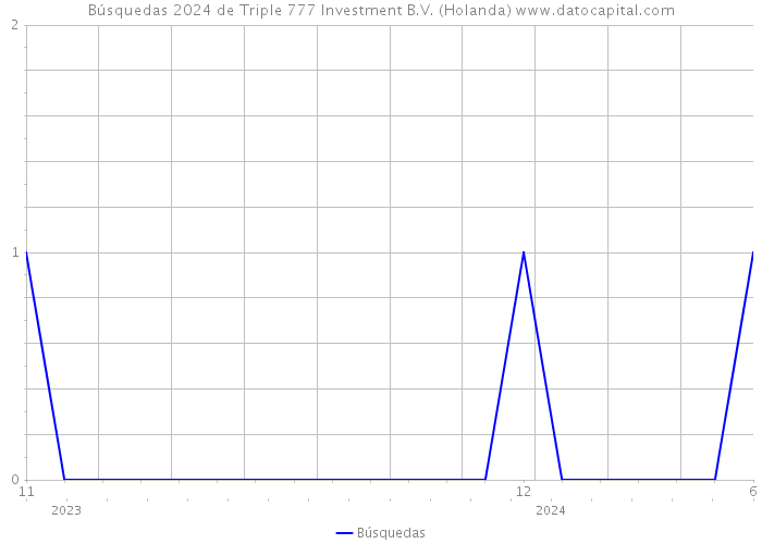 Búsquedas 2024 de Triple 777 Investment B.V. (Holanda) 