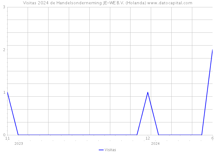 Visitas 2024 de Handelsonderneming JE-WE B.V. (Holanda) 