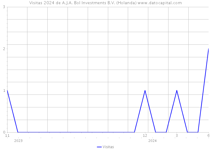 Visitas 2024 de A.J.A. Bol Investments B.V. (Holanda) 