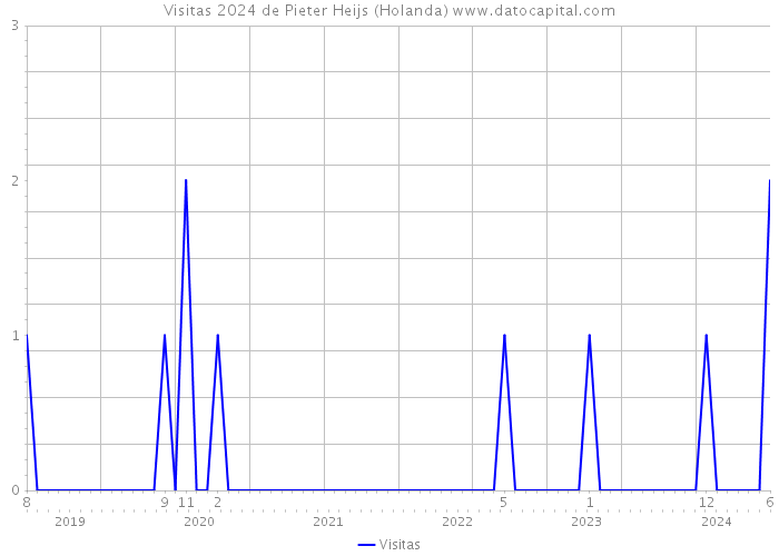 Visitas 2024 de Pieter Heijs (Holanda) 