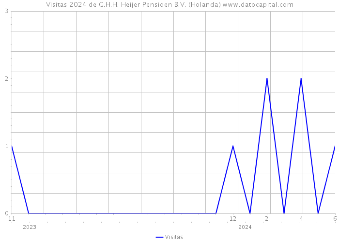 Visitas 2024 de G.H.H. Heijer Pensioen B.V. (Holanda) 