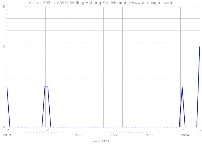 Visitas 2024 de W.C. Welling Holding B.V. (Holanda) 