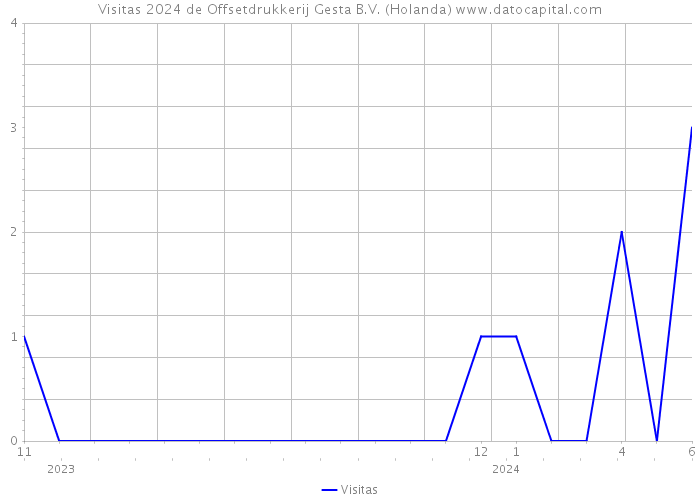 Visitas 2024 de Offsetdrukkerij Gesta B.V. (Holanda) 