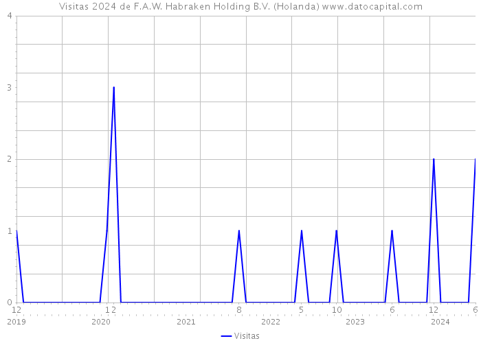 Visitas 2024 de F.A.W. Habraken Holding B.V. (Holanda) 